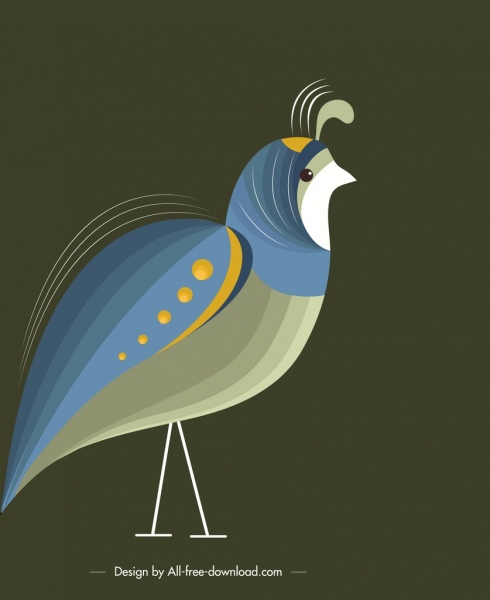 pássaro fundo pavões ícone desenho escuro decoração clássica