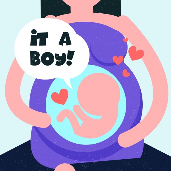 birthing bảng quảng cáo phụ nữ mang thai biểu tượng nội dung bài phát biểu bauble
