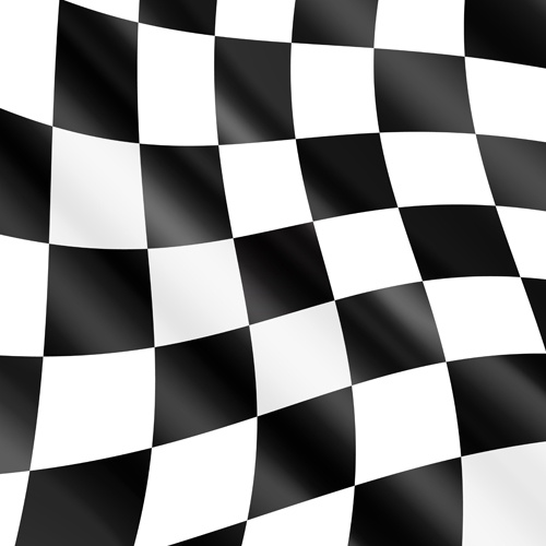 Black And White Checkered Background Vector