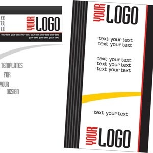 thẻ kinh doanh màu đen thiết kế vector miễn phí