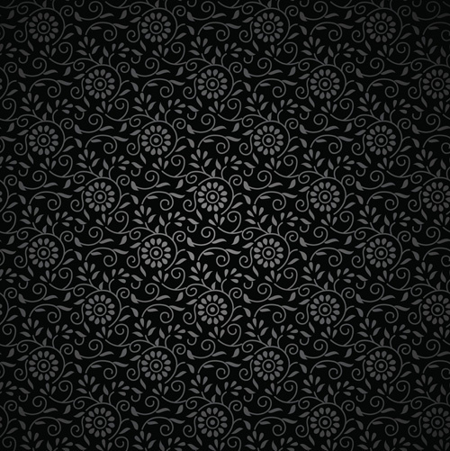 Black Floral Backgrounds