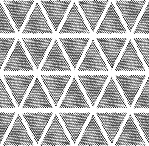 preto com branco abstrata sem costura padrão vetor definido