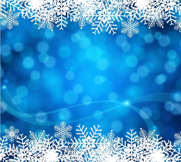 biru Natal seni vektor latar belakang