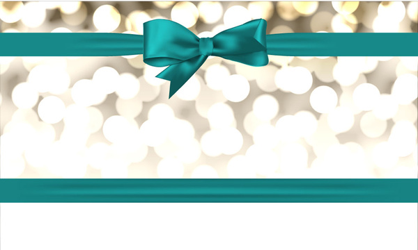 ribbon màu xanh trang trí cho Giáng sinh nền