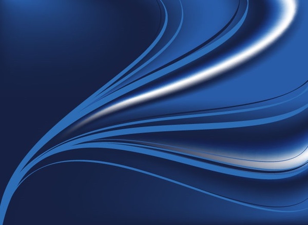 Blaue Wellen abstrakten Hintergrund editierbaren Vektorgrafik