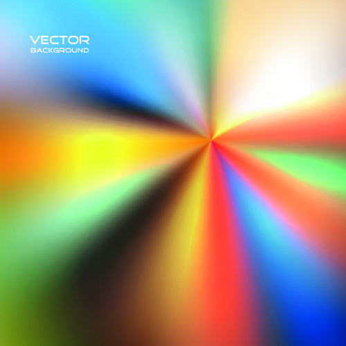 desenfoques de fondo de vectores de una linea de color