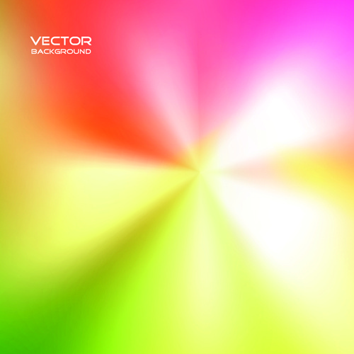 desenfoques de fondo de vectores de una linea de color