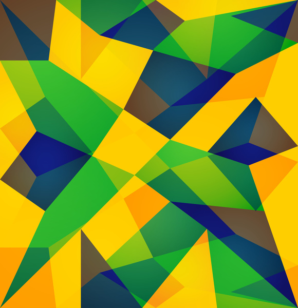 البرازيل العلم مفهوم الرسم التوضيحي خلفية ملونة