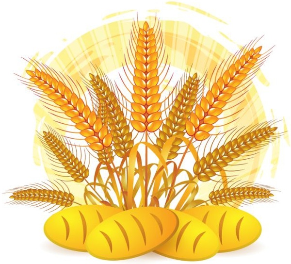 хлеб фон зерновых хлеб иконы желтый дизайн