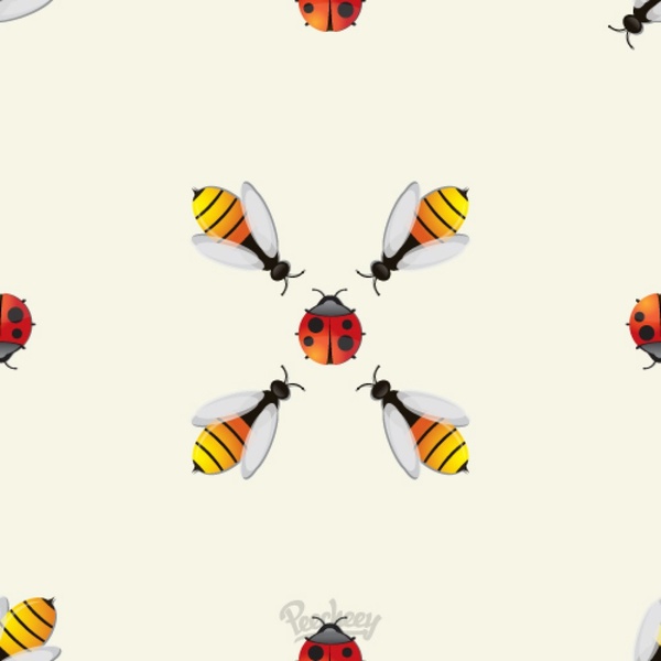 Bugs Seamless Background