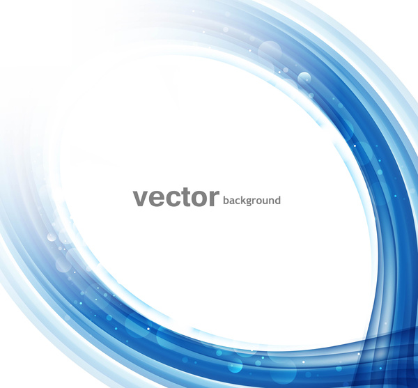Business blau bunt Vektor Hintergrund Wave-design