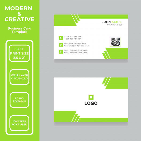 Visitenkarte Vorlage Design kreative Visitenkarte Design Vorlage saubere Visitenkarte moderne Visitenkarte Vorlage Design