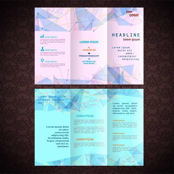 Business Flyer Design With Modern Abstract Style