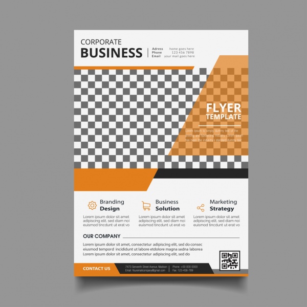 template Flyer bisnis