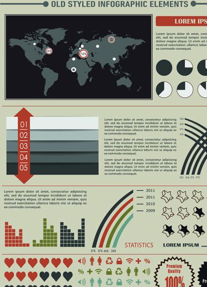 Geschäft Infografik und Diagramm Vektor-Grafiken