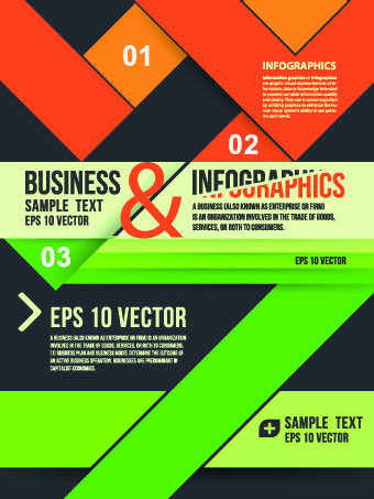 Geschäft Infografik Broschüre Abdeckung Vektor