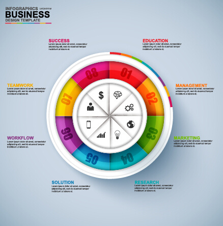 Geschäft Infografik kreative design03
