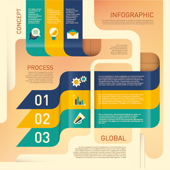 Bisnis infographic kreatif design08