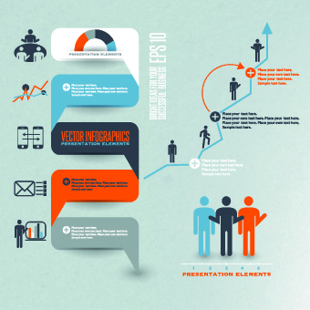 negocios infografía creativa design1