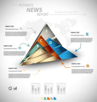 Bisnis infographic kreatif design11