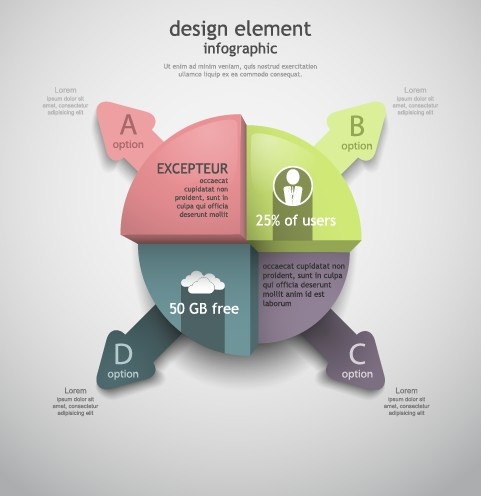 ビジネス インフォ グラフィックの創造的な design2