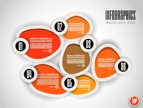 Negocios infografía creativa design3