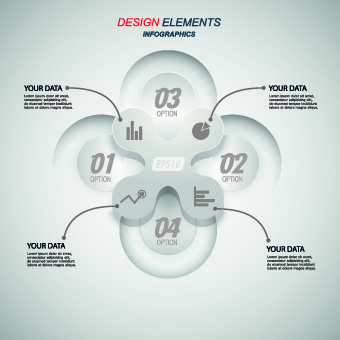 Design creativo 3 affari infographic