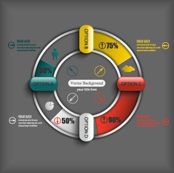 Geschäft Infografik kreative design4