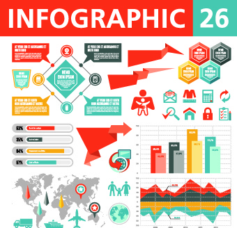 الأعمال الإبداعية infographic design4
