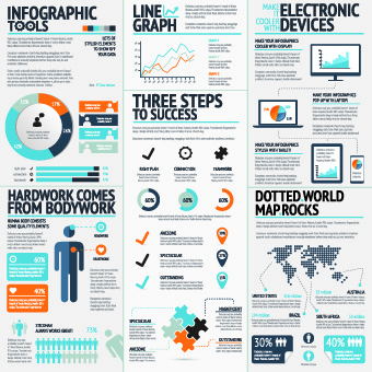 D'affari infographic creativa design4
