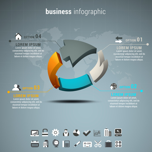 Bisnis infographic kreatif design47