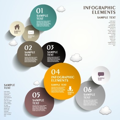 negocios infografía creativa design5