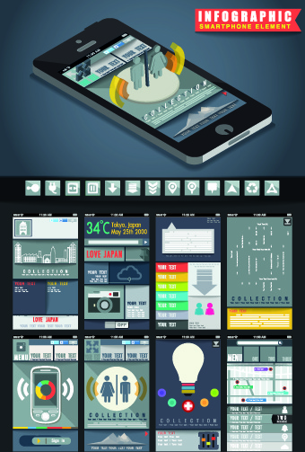 negócios infográfico design5 criativo