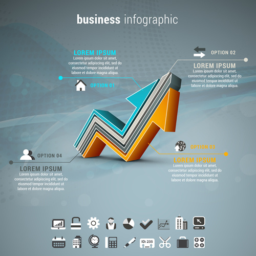 Bisnis infographic kreatif design51