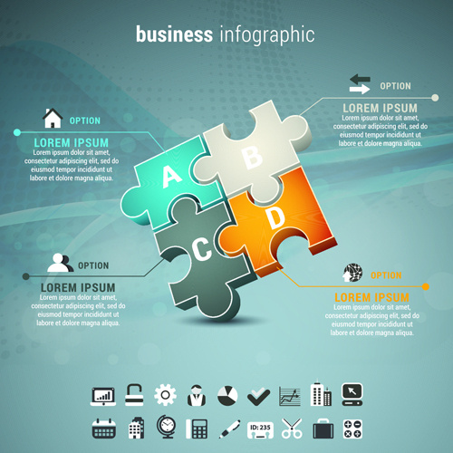 Бизнес инфографики творческий design57