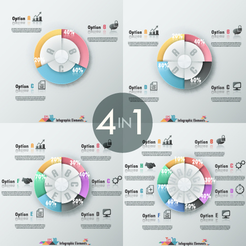 비즈니스 infographic 크리에이 티브 design58
