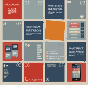negocios infografía creativa design59