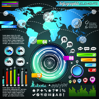 affari infographic creativo design6