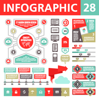 Negócios infográfico criativo design6