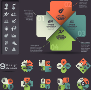 Бизнес инфографики творческий design7