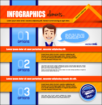 D'affari infographic creativa design7