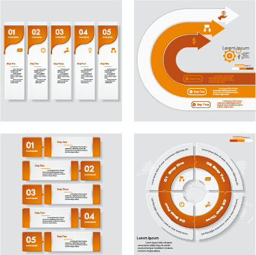 Бизнес инфографики творческий design75