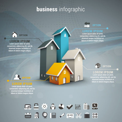 Бизнес инфографики творческий design76