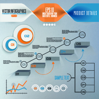 商務資訊圖表創意 design8