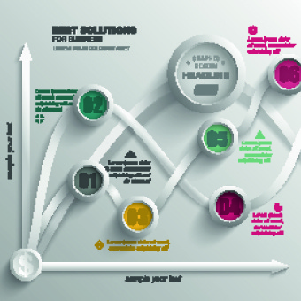d'affari infographic creativa design8