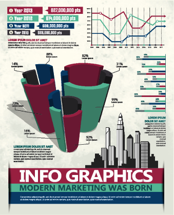 negocios infografía creativa design8