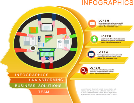 Geschäft Infografik kreative design89