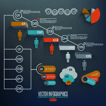 Negocios infografía creativa design9