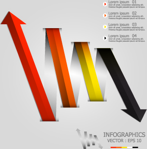 d'affari infographic creativa design9