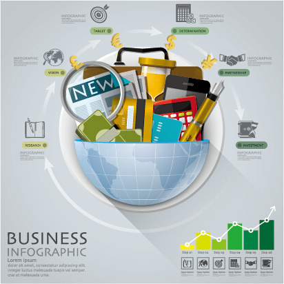 Geschäft Infografik kreative design93